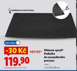 Lidl ULTIMATE SPEED PODLOŽKA DO ZAVAZADLOVÉHO PROSTORU nabídka