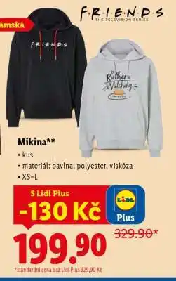 Lidl Mikina FRIENDS nabídka