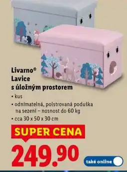 Lidl LIVARNO Lavice s úložným prostorem nabídka