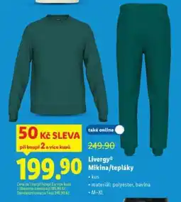 Lidl LIVERGY Mikina/Tepláky nabídka