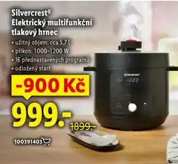 Lidl Silvercrest Elektrický multifunkční tlakový hrnec nabídka