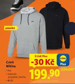 Lidl CRIVIT MIKINA nabídka
