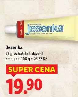 Lidl Jesenka nabídka