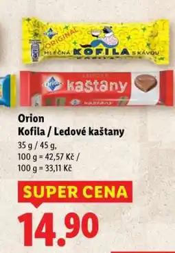 Lidl ORION KOFILA, LEDOVÉ KAŠTANY nabídka