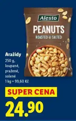 Lidl Alesto ARAŠÍDY nabídka