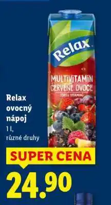 Lidl RELAX ovocný nápoj nabídka