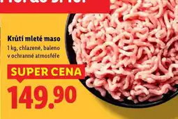 Lidl KRŮTÍ MLETÉ MASO nabídka
