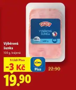 Lidl VÝBĚROVÁ ŠUNKA nabídka