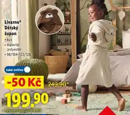 Lidl Livarno Dětský župan nabídka