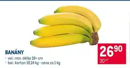 Makro Banány nabídka