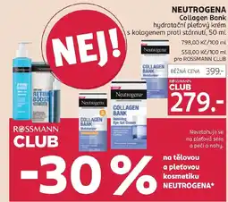 Rossmann NEUTROGENA Collagen Bank nabídka