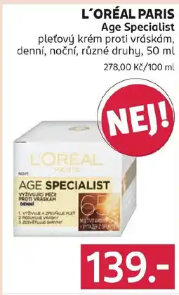 Rossmann L'ORÉAL PARIS Age Specialist nabídka