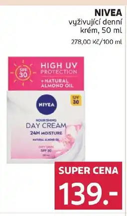 Rossmann NIVEA vyživující denní krém nabídka
