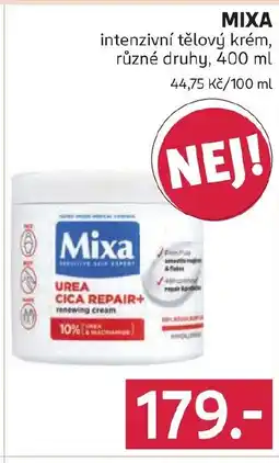 Rossmann MIXA intenzivní tělový krém, nabídka