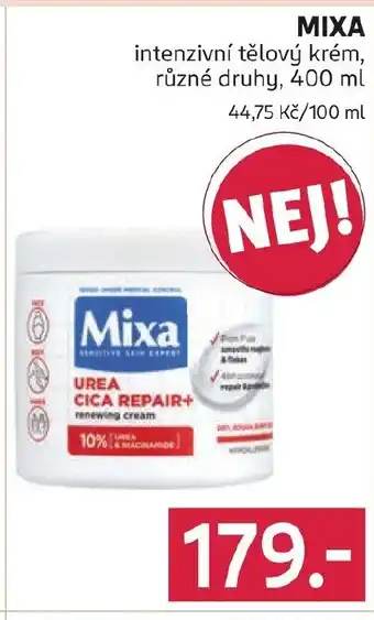 Rossmann MIXA intenzivní tělový krém, nabídka