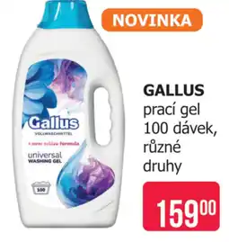 Teta GALLUS prací gel nabídka