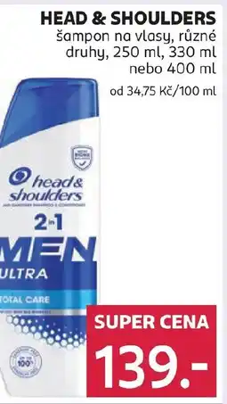 Rossmann HEAD & SHOULDERS šampon na vlasy nabídka