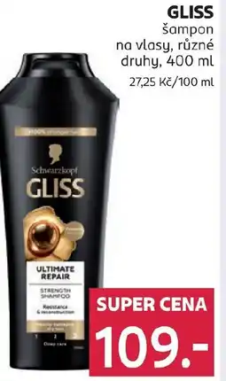 Rossmann GLISS šampon na vlasy nabídka