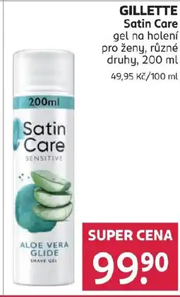 Rossmann GILLETTE gel na holení pro ženy nabídka