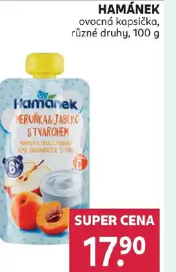 Rossmann HAMÁNEK ovocná kapsička nabídka