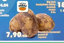 Jip Brambory konzumní pozdní B neprané 1kg nabídka