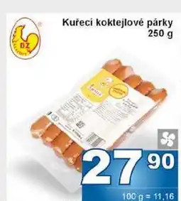 Jip Kuřecí koktejlové párky 250g nabídka