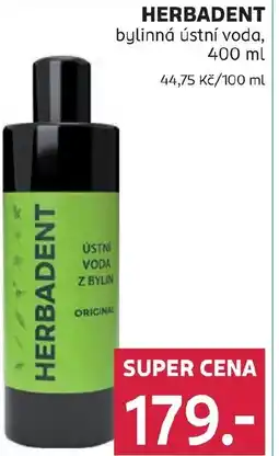 Rossmann HERBADENT bylinná ústní voda nabídka