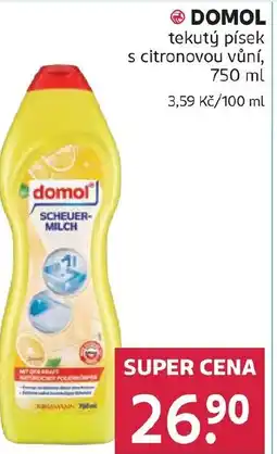 Rossmann DOMOL tekutý písek s citronovou vůní nabídka
