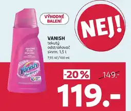 Rossmann VANISH tekutý odstraňovač skvrn nabídka