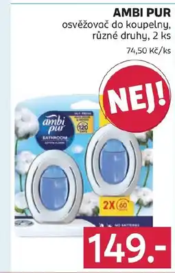 Rossmann AMBI PUR osvěžovač do koupelny nabídka