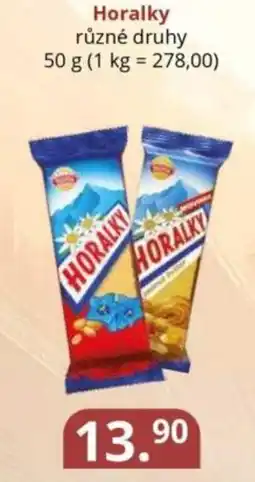 Potraviny CZ Horalky nabídka