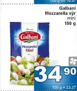 Jip Galbani Mozzarella sýr mini 150 g nabídka