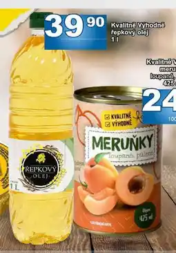 Jip Kvalitně řepkový olej 1l nabídka