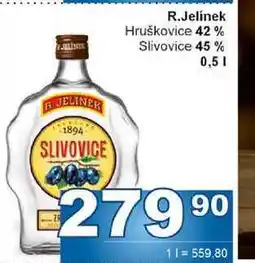 Jip R.Jelínek Hruškovice 42% 0,5l nabídka