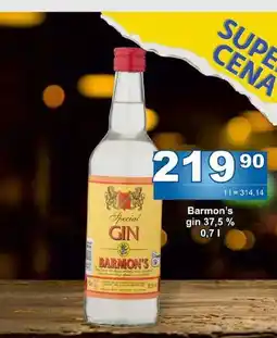 Jip Barmon's gin 37,5 % 0,7l nabídka