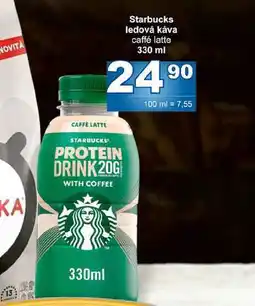 Jip Starbucks ledová káva caffé latte 330 ml nabídka