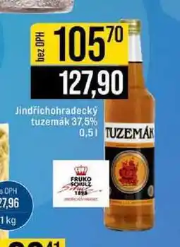Jip Fruko Schulz Jindřichohradecký tuzemák 37,5% 0,5 l nabídka