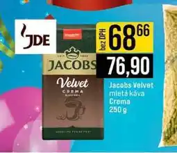 Jip Jacobs Velvet mletá káva Crema 250 g nabídka