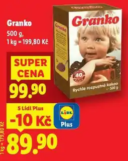 Lidl Granko nabídka