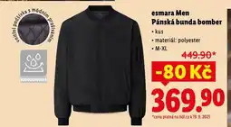 Lidl Esmara men pánská bunda bomber nabídka