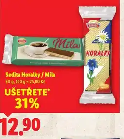 Lidl Mila nabídka
