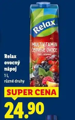 Lidl Rolax ovocný nápoj nabídka