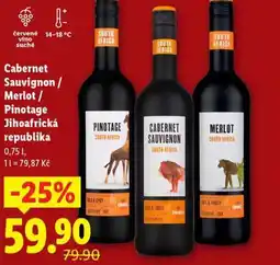 Lidl Merlot nabídka