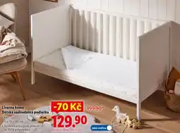 Lidl Livarno home dětská voděodolná podložka nabídka