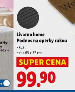 Lidl Livarno home podnos na opěrky rukou nabídka