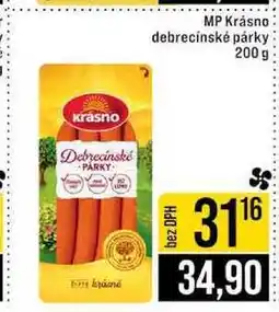 Jip MP Krásno debrecínské párky 200 g nabídka