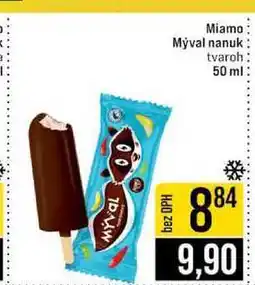 Jip Miamo Mýval nanuk tvaroh 50 ml nabídka