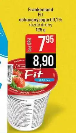 Jip Frankenland Fit ochucený jogurt 0,1% 125 g nabídka