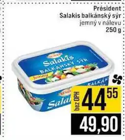 Jip Président Salakis balkánský sýr jemný v nálevu 250 g nabídka