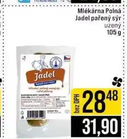Jip Mlékárna Polná Jadel pařený sýr uzený 105 g nabídka